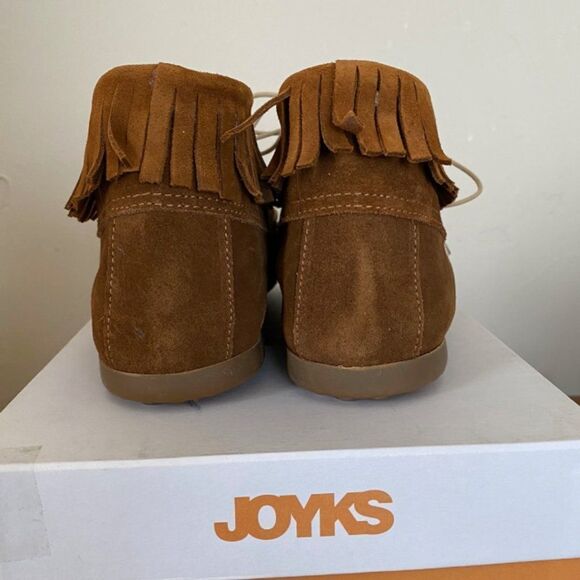 JOYKS “Moccasin” Italian Ankle Booties - Picture 3 of 6